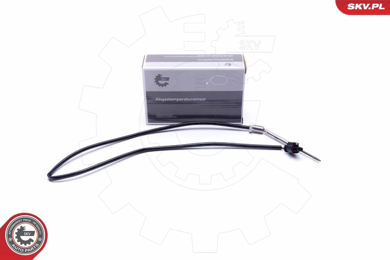 Sensor, exhaust gas temperature